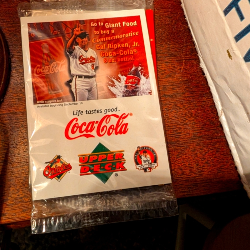 NIB VIntage Cal Ripken Jr Cards